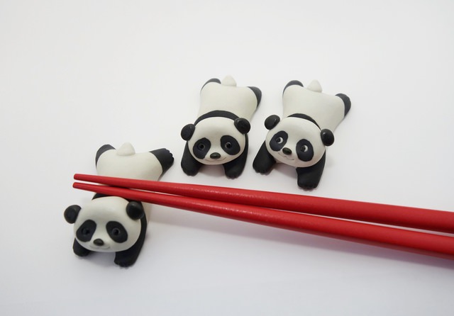 パンダの箸置き 道里夢-Dream